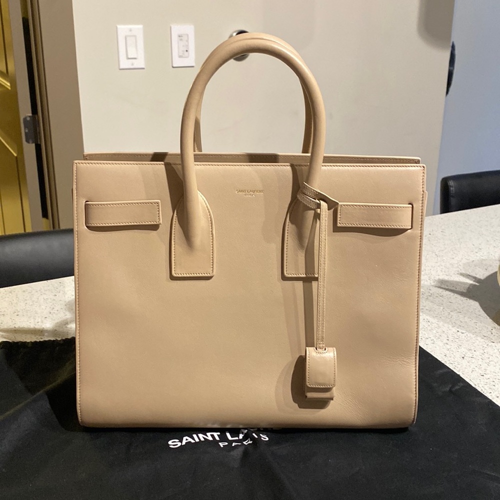 Nude Saint Laurent Sac De Jour